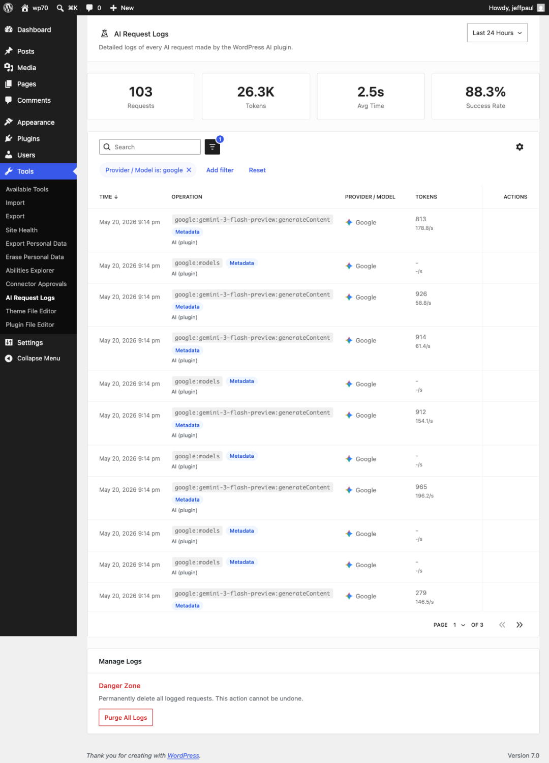 ovzcn20260528-39 迈向原生 AI 时代,WordPress 官方 AI 插件 1.0 发布,携手 WordPress 7 重塑建站工作流